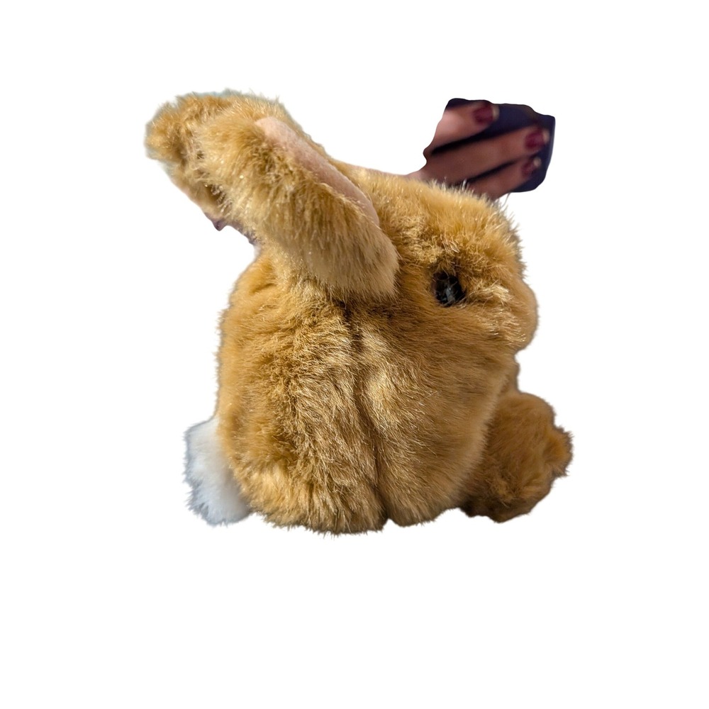 Swibco Puffkins Tibbs the Bunny Brown Plush Stuffed Animal 1997 Vintage 6608 NWT
